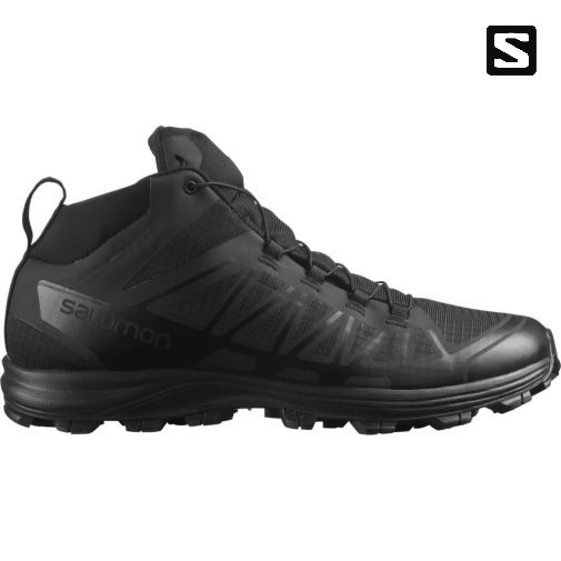 Black Salomon Speed Assault 2 Men's Tactical Boots | PH 28945B